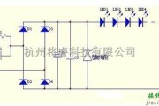 电源电路中的一款电容降压LED驱动电路图