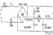 晶闸管控制中的晶闸管调光灯电路图