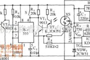 自动控制中的多普勒效应和光照双控自动门插座电路(RD627)电路图