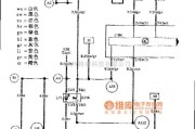 大众（一汽）中的高尔夫宝来带电子差速锁EDS、防滑调节装置ASR、电子稳定程序ESP的防抱死制动系统ABS电路图