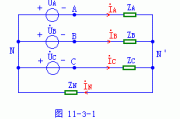 不对称三相电路的特点