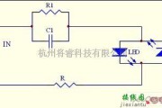 LED电路中的最简单电容降压驱动LED电路图