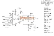 集成音频放大中的LA4261功放电路