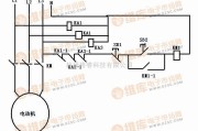 保护电路中的用3个继电器控制电动机断相保护电路图