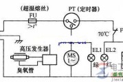 低温臭氧消毒柜的电路原理图及功能