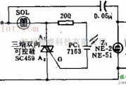 光电电路中的1000W日光控制设备电路图及原理