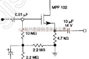 电源电路中的JFET源极跟随器的应用电路