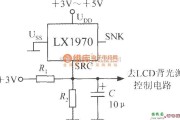 特种集成传感器中的LCD背光源亮度自动控制电路(可见光亮度传感器LX1970)