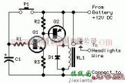光电电路中的头灯定时器电路的应用