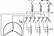 自耦变压器降压起动接线图