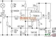 灯光控制中的一种新颖的触摸式开关台灯电路