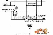 开关电路中的CD4066电子开关集成电路图