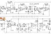 超声波遥控中的运动物体探测器电路图