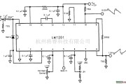 视频放大中的LM12O1视频放大器电路