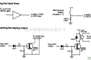 控制电路中的传送键控器接口电路