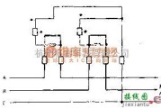 电工测试工具中的三相无功表正弦表接线电路图