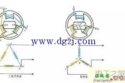 三相三线三角形接法接线图