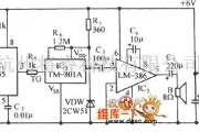 模拟电路中的电气设备过热“刹车声”发声告戒电路图