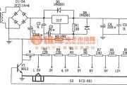 稳压电源中的LM317构成的分挡可调直流稳压电源