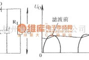 滤波器中的单相半波整流电容滤波电路