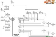 单片机制作中的DS1803数字电位器与PIC控制器的连接电路图