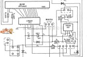 自动控制中的长城S511-40型电风扇钟控电路图