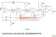 滤波器中的频率选通滤波器组合电路