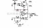 光电电路中的400HZ发光二极管与运算放大器联用正弦波电路