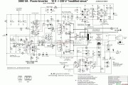 电源电路中的由4093构成的1000W逆变器电路图