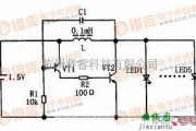 LED电路中的LED手电筒驱动电路原理图