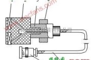 基础电路中的高频反射式电涡流传感器的结构和工作原理