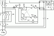 三相电动机正反转能耗制动电路图