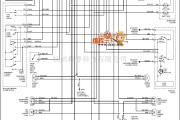 大众（一汽）中的大众97帕萨特车外灯电路图