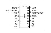 数字电路中的4000系列数字电路,4538双精密可再触发单稳态触发器(带清除端)