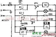 杰力SCX-63A双功能电子消毒柜电路原理图