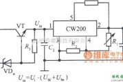 稳压电源中的CW200组成的高输入电压集成稳压电源电路之一电路图