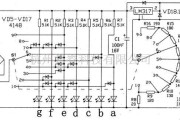 电源电路中的1-9V稳压电源数字显示电路图