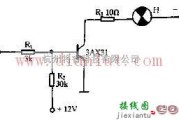 线性放大电路中的简易的信号灯控制电路图