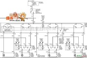 凯迪拉克中的凯迪拉克 deville 电动车窗电路图