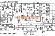 显示器电源中的AST-1型彩色显示器的电源电路图