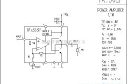 集成音频放大中的TA7368P功放电路