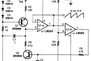 运算放大电路中的运算放大器线性锯齿波发生器