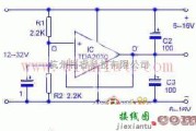 基础电路中的基于TDA2030单电源转换双电源电路