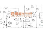 超声波遥控中的盲人探路器电路之一