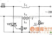 保护电路中的压敏电阻器一双向晶闸管过压保护电路图