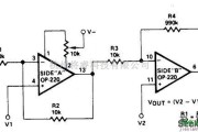 测量放大中的测量放大器（两个运算放大器）