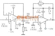 调节放大中的高输入阻抗高速倒相放大电路
