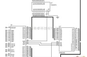 综合电路中的AVR的RAM扩展方法电路图