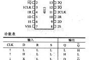 数字电路中的4000系列数字电路,4013,双D型触发器(带预置和清除端)