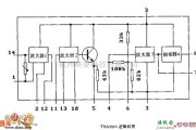 遥控发射中的T6A2800(电视机)逻辑框电路图